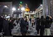 مراسم احیای شب نوزدهم ماه مبارک رمضان در حرم مطهر حضرت معصومه (س)