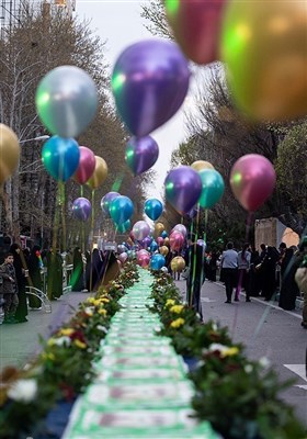 Празднование дня рождения имама Хасана Моджтаби (мир ему) в Тегеране