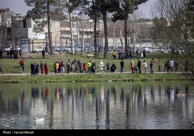 Путешественники в Керманшахе во время праздников Навруз