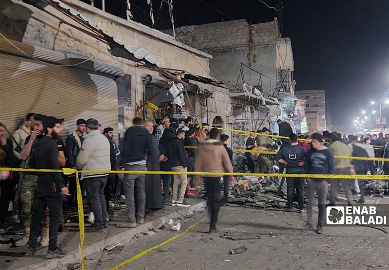 10 کشته و 30 زخمی در انفجار در شهر اعزاز سوریه
