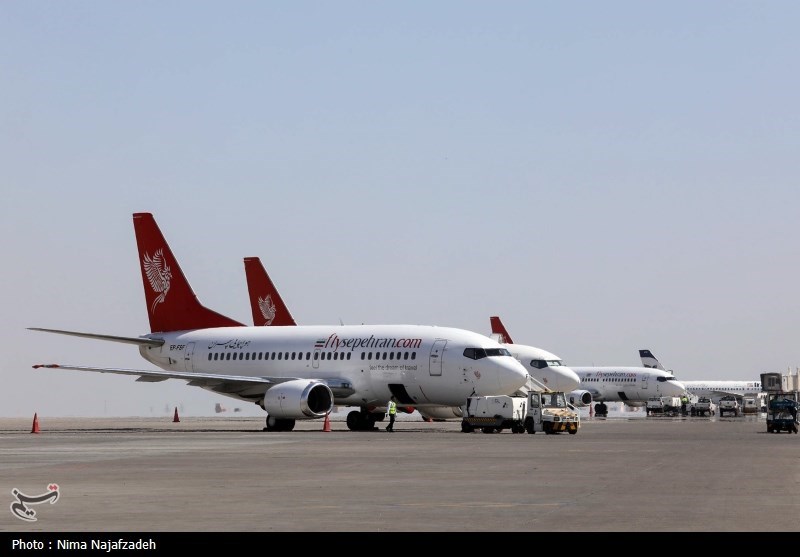 مسؤول : إلغاء جمیع الرحلات الجویة من مطار الإمام الخمینی الدولی حتى صباح الإثنین