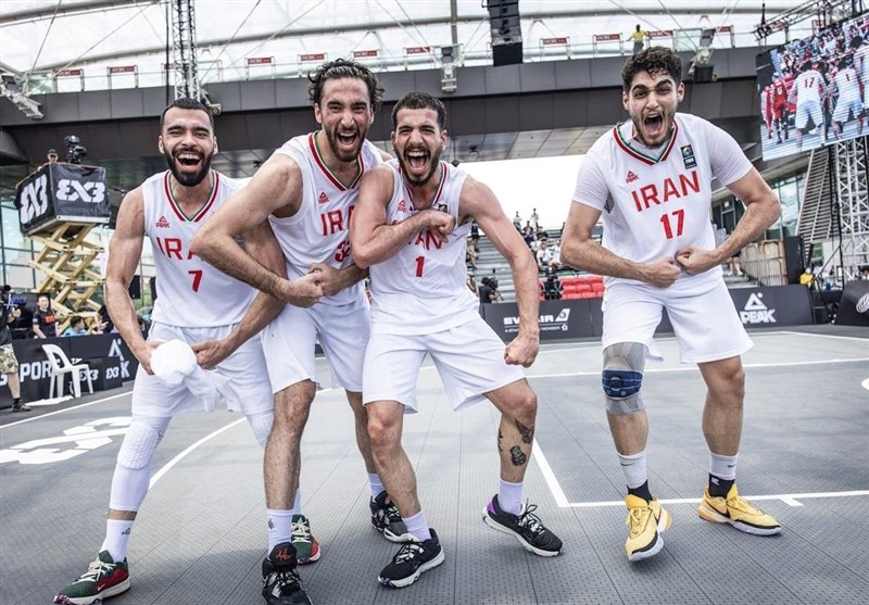 صعود تیم بسکتبال 3 نفره ایران به فینال کاپ آسیا