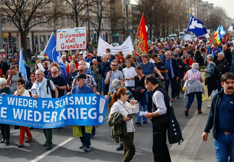 تظاهرات سراسری ضد جنگ در آلمان