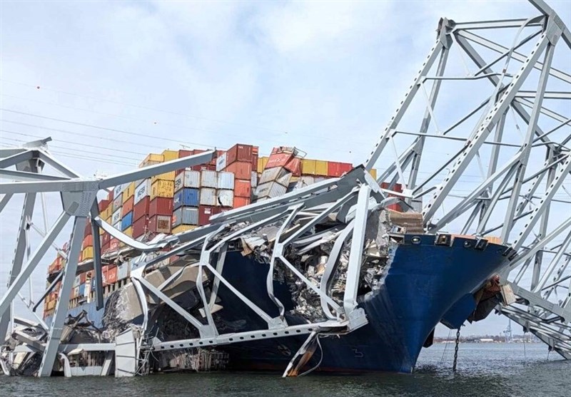 Ship in Baltimore Bridge Crash Damaged But Intact