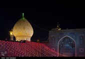 مراسم احیای شب بیست و یکم ماه مبارک رمضان در حرم مطهر حضرت شاهچراغ (ع) 