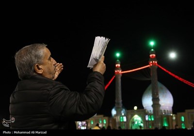 مراسم احیای شب بیست و یکم ماه رمضان در مسجدمقدس جمکران