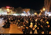 مراسم احیای شب بیست و یکم ماه مبارک رمضان در اردبیل