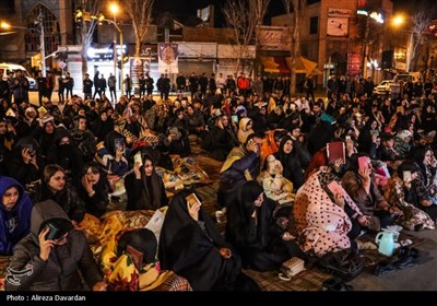 مراسم احیای شب بیست و یکم ماه مبارک رمضان در اردبیل