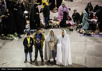 مراسم احیای شب بیست و یکم ماه مبارک رمضان در قزوین 