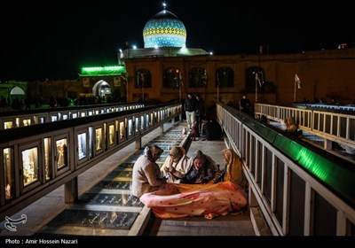 مراسم احیای شب بیست و یکم ماه مبارک رمضان در قزوین 