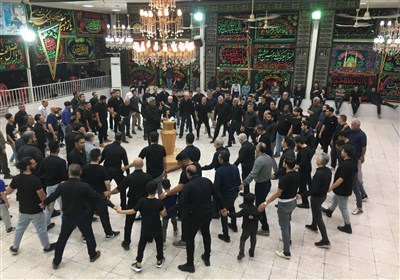 سینه زنی سنتی بوشهری ها در شب شهادت امام علی(ع)