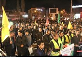 تجمع اردبیلی‌ها در محکومیت جنایت اسرائیلی‌ها + فیلم و تصاویر