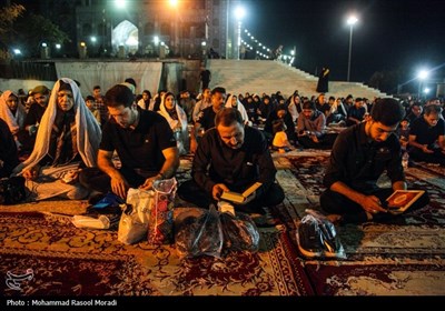 مراسم احیای شب بیست و سوم ماه مبارک رمضان در بندرعباس 
