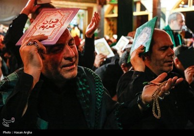 مراسم احیای شب بیست و سوم ماه مبارک رمضان در زنجان 
