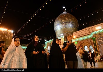 مراسم احیای شب بیست وسوم ماه مبارک رمضان در حرم مطهر حضرت عبدالعظیم حسنی (ع)