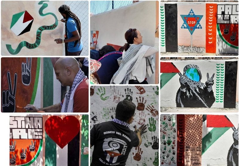 قیام هنرمندان برای فلسطین، از سوریه تا کوبا