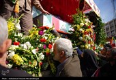 راهپیمایی متفاوت مردم یزد در روز قدس با تشییع شهدای امنیت