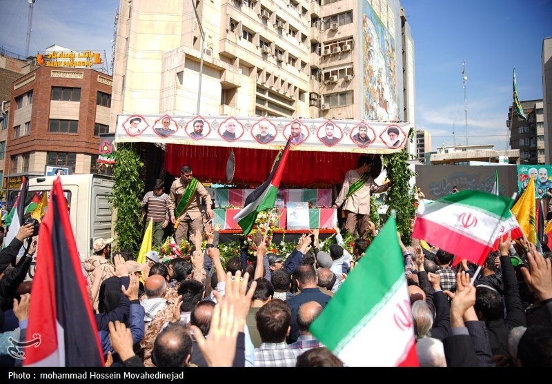 الإیرانیون یحیون یوم القدس العالمی تحت عنوان &quot;طوفان الأحرار&quot; بمسیرات حاشدة فی جمیع المحافظات