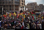 طهران.. مراسم تشییع جثامین شهداء العدوان الصهیونی على القنصلیة الایرانیة فی دمشق