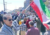 سمنانی‌ها علیه جنایات اسرائیلی‌ها به خیابان‌ها آمدند + فیلم