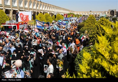 راهپیمایی روز جهانی قدس در اصفهان 