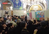 وداع سوری ها با شهدای حمله تروریستی به کنسولگری ایران