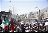 روایت خبرنگار تسنیم از راهپیمایی روز قدس در کردستان + فیلم