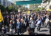 راهپیمایی روز جهانی قدس در  مازندران