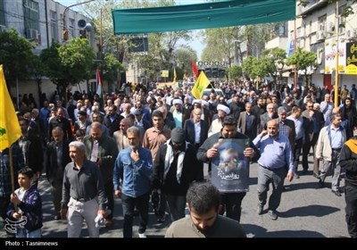 راهپیمایی روز جهانی قدس در مازندران