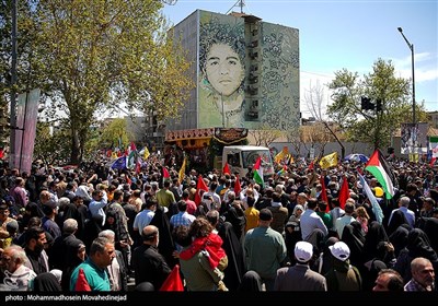 روز قدس و تشییع پیکر شهدای حمله رژیم صهیونیستی-1
