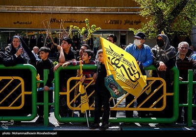 روز قدس و تشییع پیکر شهدای حمله رژیم صهیونیستی-1