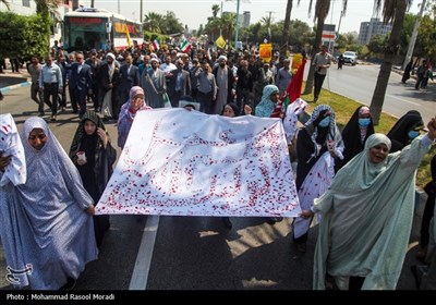 راهپیمایی روز جهانی قدس در بندرعباس