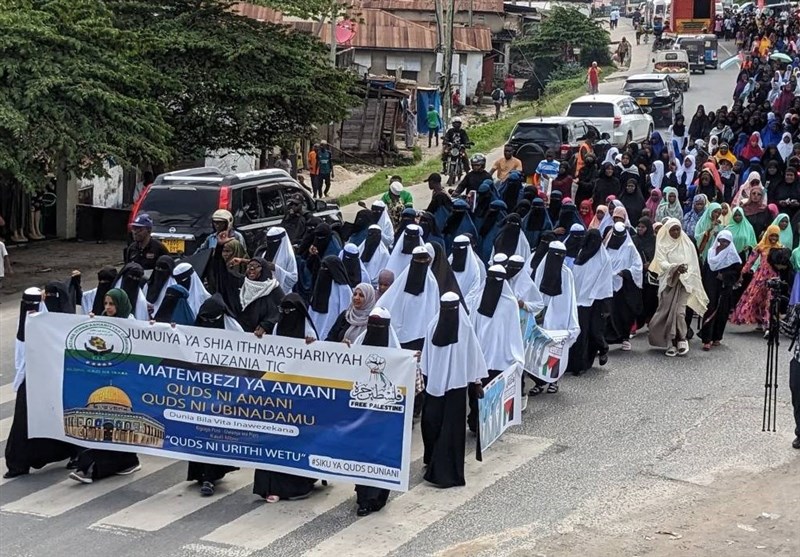 برگزاری راهپیمایی روز جهانی قدس در تانزانیا