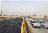 بهره‌برداری از پروژه تعریض پل دهرود مشهد در عید فطر