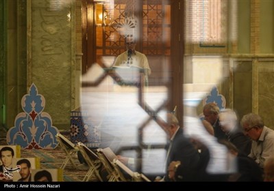 جز خوانی قرآن کریم در مسجد امام حسن عسگری (ع) -قزوین