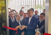 برعایة وزیری الخارجیة الایرانی والسوری .. افتتاح المبنى الجدید للقنصلیة الایرانیة فی دمشق + فیدیو