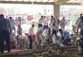 ریزش چاه در فردیس و فوت کارگر افغانی