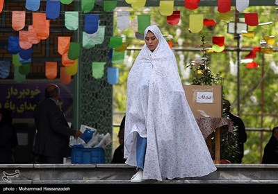 نماز عید سعید فطر در امامزاده حمیده خاتون