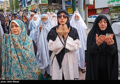 نماز عید سعید فطر در میدان شهید طهرانی‌مقدم