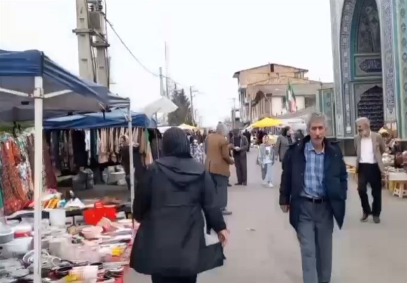 روایتی از بازار عید فطر در امام‌زاده عبدالحق(ع) زیراب + فیلم