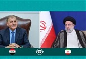 Iranian, Iraqi Presidents Discuss Bilateral Ties, Israeli Crimes in Gaza