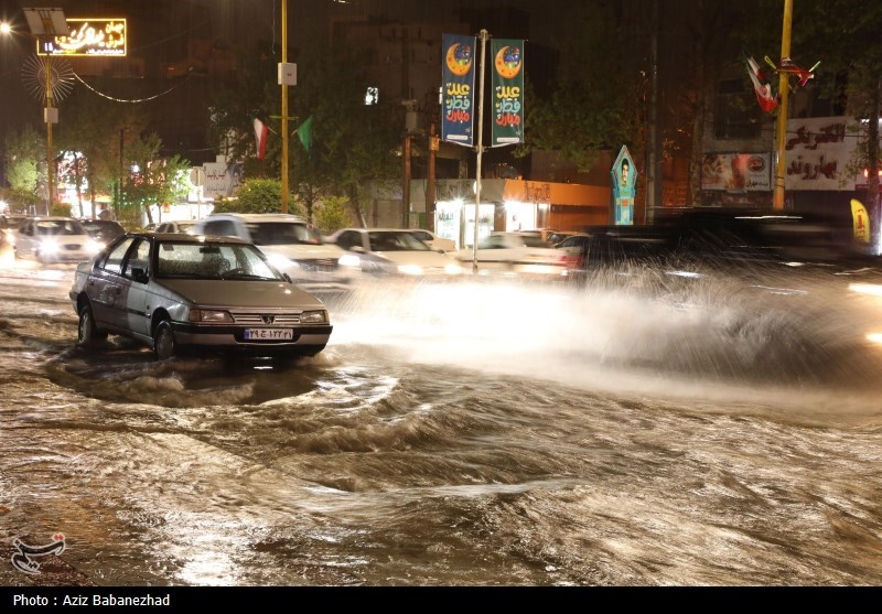 آبگرفتگی و سیلاب در 8 شهر استان کرمانشاه