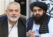 تماس تلفنی وزیر خارجه طالبان با اسماعیل هنیه