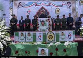 مراسم تشییع پیکر مطهر شهید امنیت شهید مجتبی نعمت پور-شهرستان سلسله