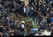 مراسم تشییع پیکر مطهر شهید امنیت شهید مجتبی نعمت پور-شهرستان سلسله