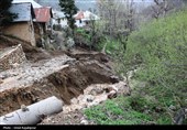 سیل به 10 واحد مسکونی در سوادکوه خسارت وارد کرد