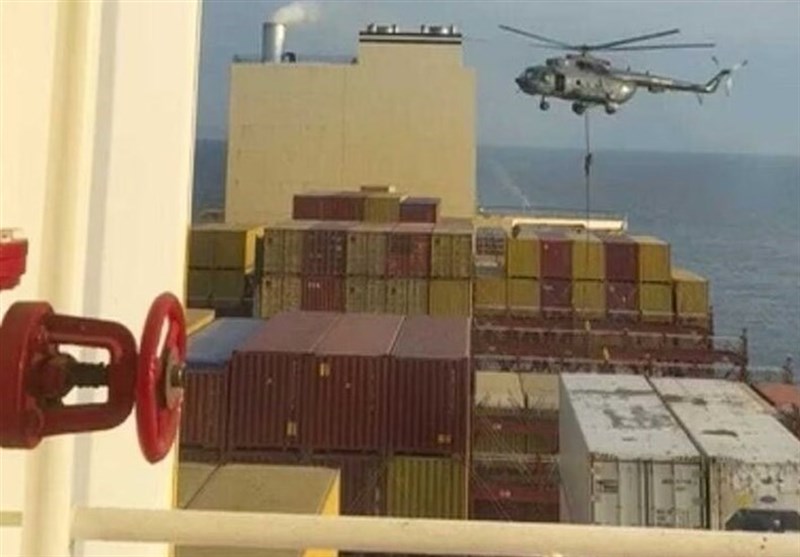 КСИ задержал сионистское судно в Ормузском проливе