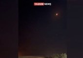 İran füzelerinin ardından İsrail&apos;in Negev kentinde büyük yangın+film