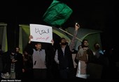 تجمع مردم تهران در حمایت از عملیات سپاه علیه اسرائیل