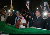 تجمع مردم تهران در حمایت از عملیات سپاه علیه رژیم صهیونیستی در میدان فلسطین